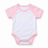 Sublimation Raglan Baby Grows - Pack of 10