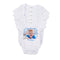 Apparel - Pack of 10 x Baby Grows - Short Sleeves - PLAIN WHITE