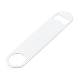 Bottle Openers - Pack of 10 x FULL WHITE - Bar Blade - 17cm x 3.9cm - Longforte Trading Ltd
