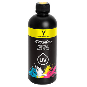 Yellow Otter UV DTF (Direct-To-Film) Ink, 500ml