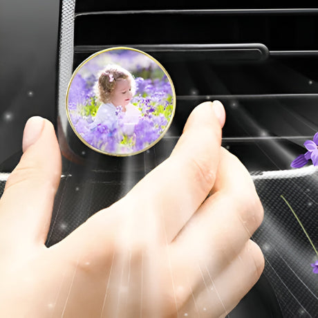 Car Air Freshener with Refill Pad Ocean Scent