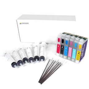 E7 Epson Compatible Refillable Cartridges (T0791-T0796) - Longforte Trading Ltd