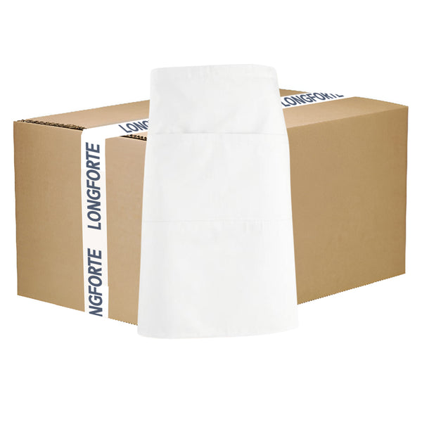FULL CARTON - 30 x Bistro Aprons with Pockets -  approx 69cm x 110cm