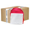 FULL CARTON - 20 x Neon Backpacks with Flap - Orange and Pink Hi Vis - Longforte Trading Ltd