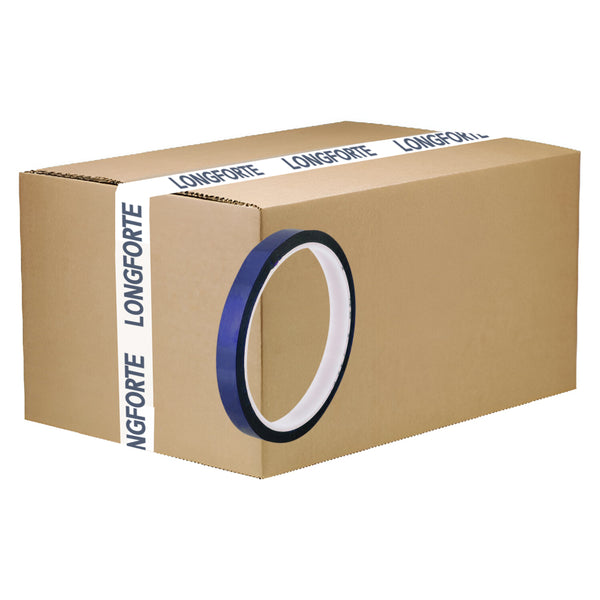 FULL CARTON - 100 x Heat Resistant Tapes - Blue - 10mm - Longforte Trading Ltd