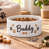 Sublimation Ceramic Dog Bowls