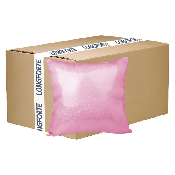 FULL CARTON - 100 x GLITTER Cushion Covers - Pink - 40cm - Square - Longforte Trading Ltd