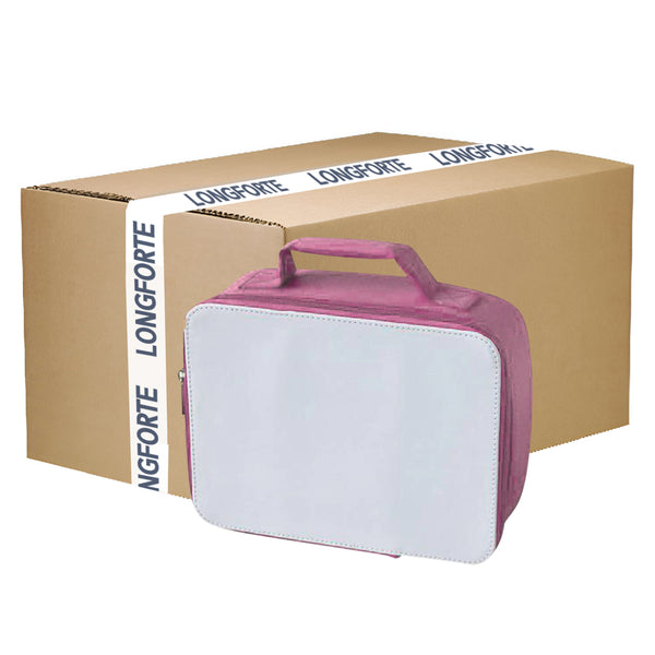 FULL CARTON - 40 x Cooler Bags - SMALL - PINK -  24cm x 18cm x 7cm