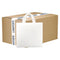 CARTON COMPLET - 100 x Sacs Shopping avec Soufflet - Papier Fibre - 32cm x 30cm - Anses Courtes