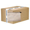 FULL CARTON - 100 x Zip Up Bags - Linen - 12cm x 17.5cm - Longforte Trading Ltd