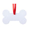 FULL CARTON - (100 PIECES) - ALUMINIUM Double-Sided Ornament - Dog Bone (6cm x 9.8cm) - Longforte Trading Ltd