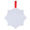 FULL CARTON - (100 PIECES) ALUMINIUM Double-Sided Ornament - SNOWFLAKE (7.6cm x 7.6cm)
