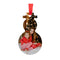 FULL CARTON - (100 PIECES) ALUMINIUM Double-Sided Ornament - SNOWMAN (6cm x 10.6cm) - Longforte Trading Ltd