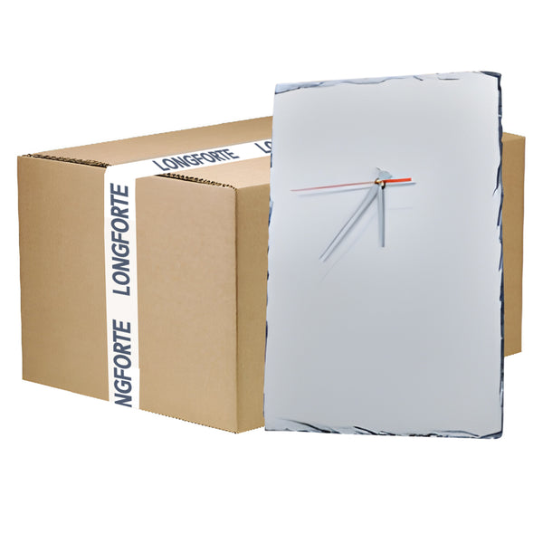 VOLLER KARTON - 6 x große Uhr-Fototafeln (40 cm x 25 cm) für die Sublimation