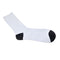 FULL CARTON - 144 Pairs x Black Toe/ Black Heel - Men's Socks - 40cm