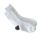 FULL CARTON - 144 Pairs x White Toe/ Black Heel - Women's Socks - 35cm - Longforte Trading Ltd