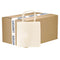 FULL CARTON - 100 x Tote Bags - Paris - Canvas Cream - 38cm x 40cm - Short Handles - Longforte Trading Ltd