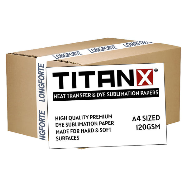 FULL CARTON - Titan X ® Sublimation Paper - A4 (1000 Sheets)