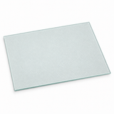 Schneidebrett - GROSS - Glas - A3 28,5cm x 39cm - CHINCHILLA