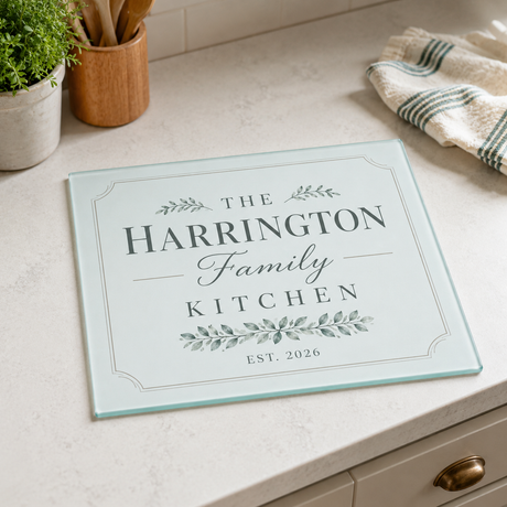 28cm x 30cm Sublimation Glass Cutting Boards - Smooth - Pack of 24