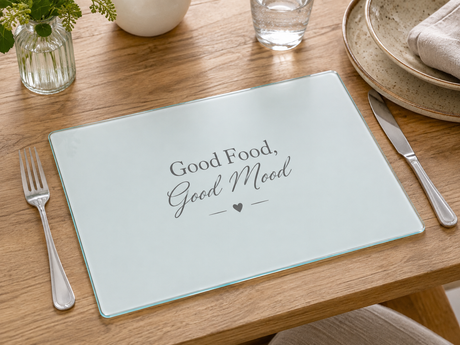 30cm x 39cm Sublimation Glass Cutting Boards - Smooth - Pack of 10