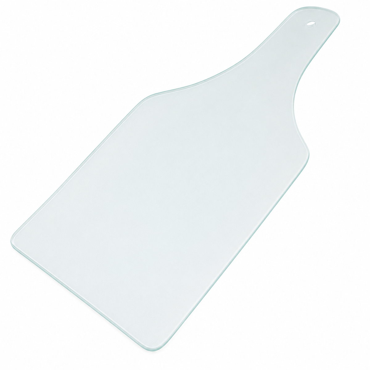 Schneidebrett - Glas - 31,5 cm x 11,4 cm - Weinflaschenform