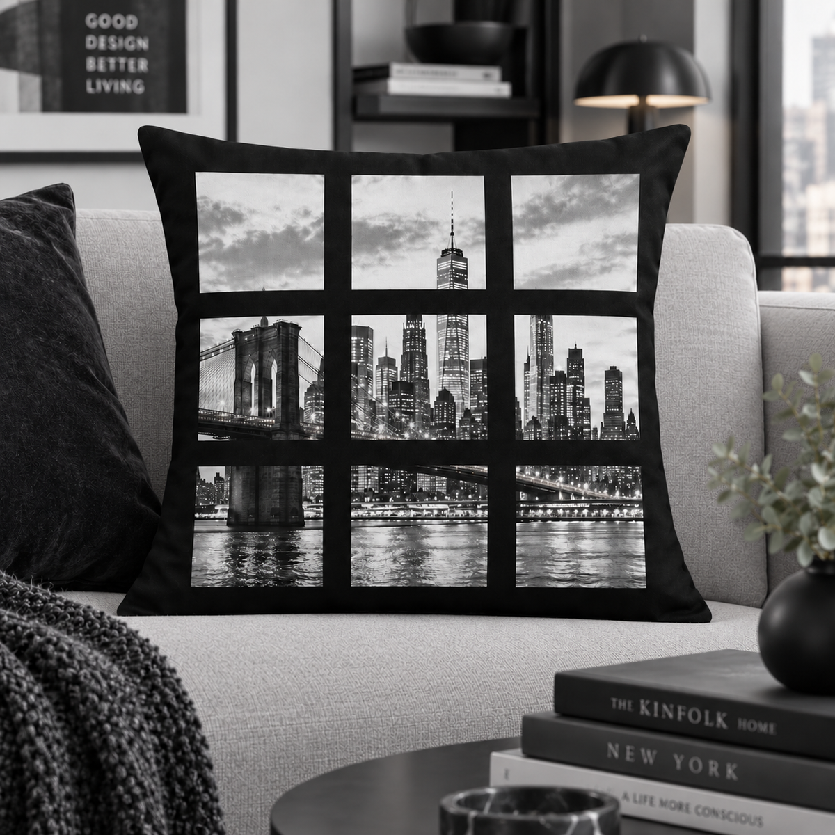 Subliweave® 40cm Sublimation Cushion Cover with Printable Panels