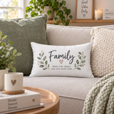 Housse de Coussin - Finition Toile - 20cm x 40cm - Rectangulaire