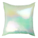Sublimation Cushion Cover – Holographic Gradient Finish - Light Green