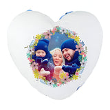 Sublimation Sequin Cushion Cover - Dark Blue - Heart