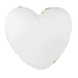 Sublimation Sequin Cushion Cover - Gold - Heart