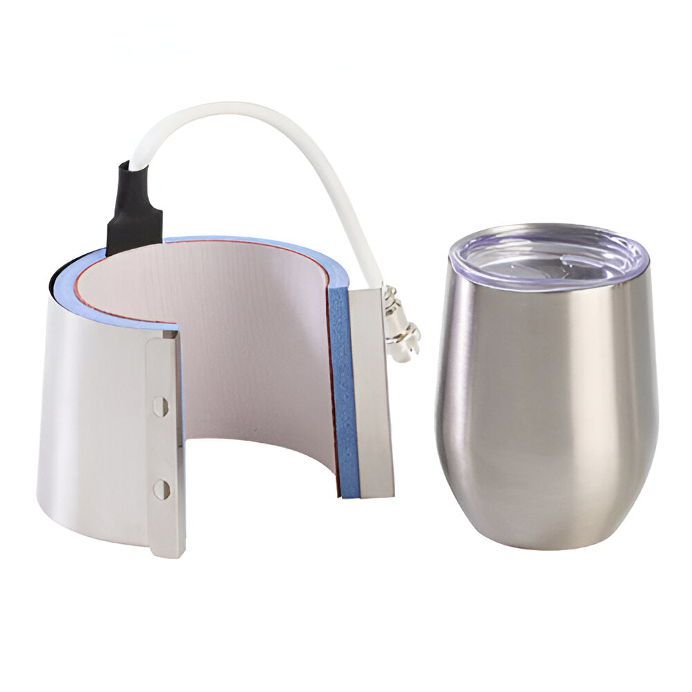 12oz Stemless Cup Heating Attachment For Elite Pro/Pro Max Tumbler Press