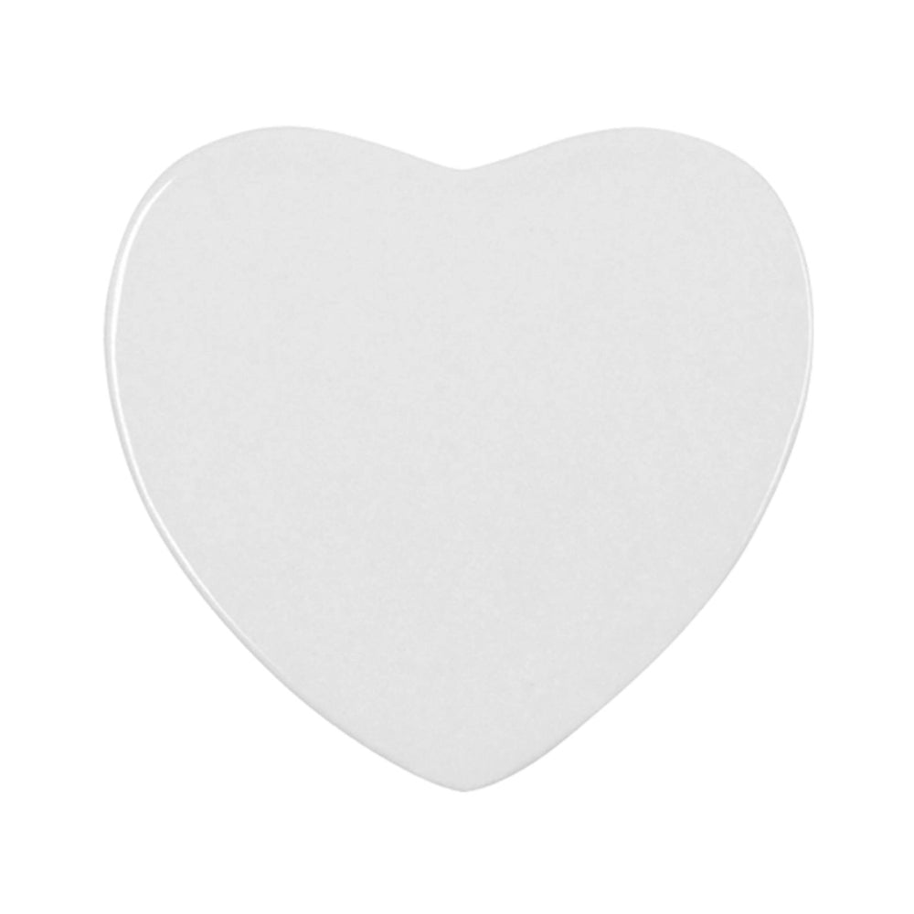 Fridge Magnet - Ceramic - Heart - 6cm x 6.8cm