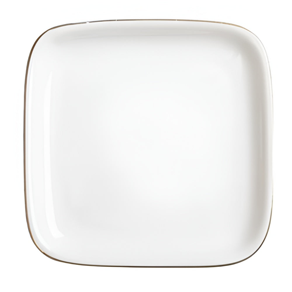 Sublimation Ceramic Trinket Tray with Gold Rim