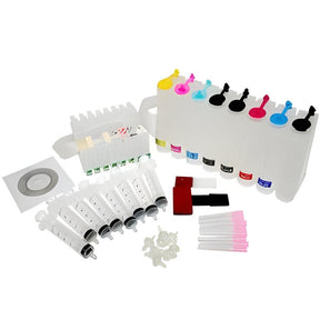 E11C CISS Non-OEM For Epson Printers - R800 & 1800 (8 Colours) - Longforte Trading Ltd