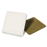 Coaster - 10 x Aluminium - Square - 9.5cm - Cork Base - Longforte Trading Ltd