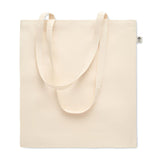 Organic Cotton Tote Bag with Long Handles - 180gsm