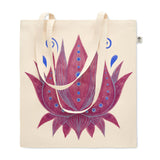 Organic Cotton Tote Bag with Long Handles - 180gsm