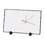 40cm x 25cm Sublimation Photo Slate Clock - Glossy Finish