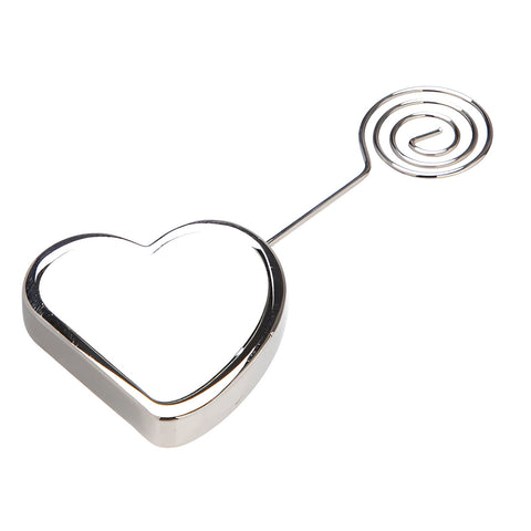 Desktop Stand/ Placeholder with Metal Insert - Heart