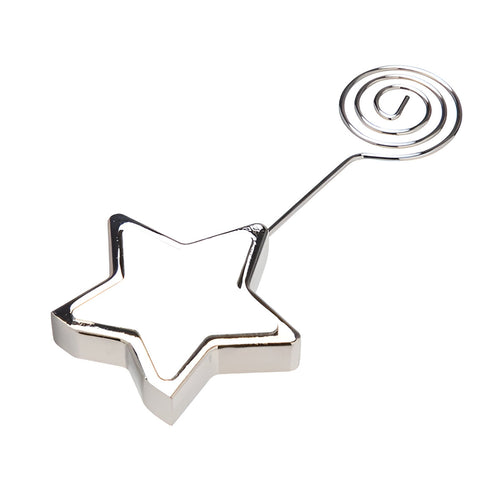 Desktop Stand/ Placeholder with Metal Insert - Star