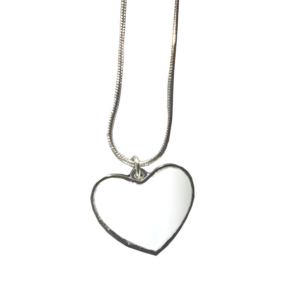 Dog Tag - Heart Shaped with Insert - Longforte Trading Ltd
