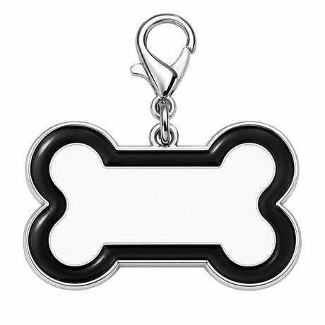 Sublimation Dog Tag Bone Shaped - Blue