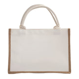 Sacs - LIN - Sac fourre-tout avec poignées noires courtes - 37 cm x 42 cm 