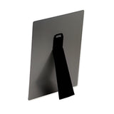Black Self-Adhesive Easels for Metal Sheets, 38mm x 89mm, pack of 10