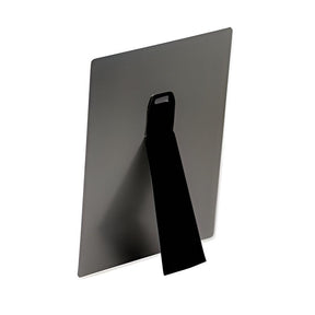 Black Self-Adhesive Easels for Metal Sheets, 38mm x 89mm, pack of 10