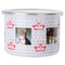 Bowls - Enamel - 26oz (780ml) Bowl With Lid - 9cm x 12cm - Longforte Trading Ltd