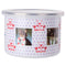 Bowls - Enamel - DEEP - 40oz (1200ml) Bowl With Lid - 9.5cm x 14cm - Longforte Trading Ltd