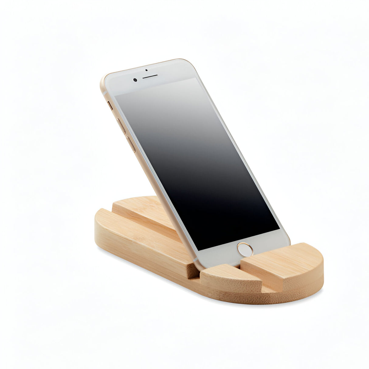 Engravable Bamboo Tablet & Phone Stand