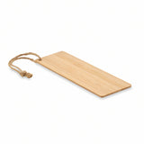 Engravable Bamboo Bookmark with Jute Cord